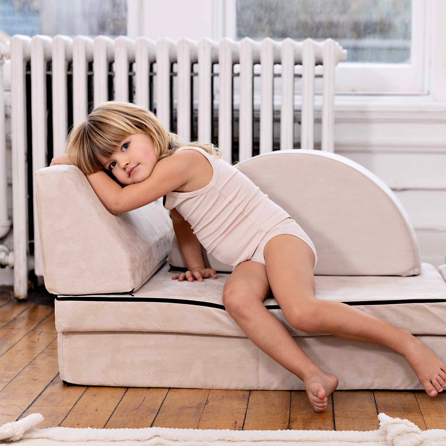 Bamboo Cotton White, Girl (2 Sets)