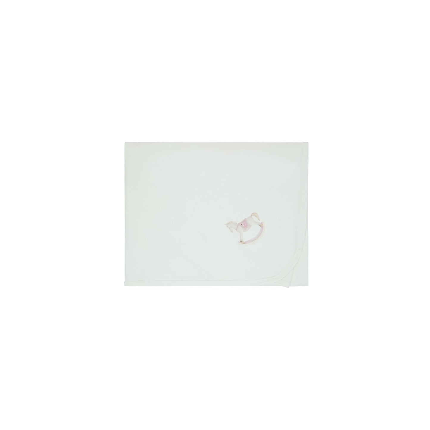 Girls Rocking Horse Blanket