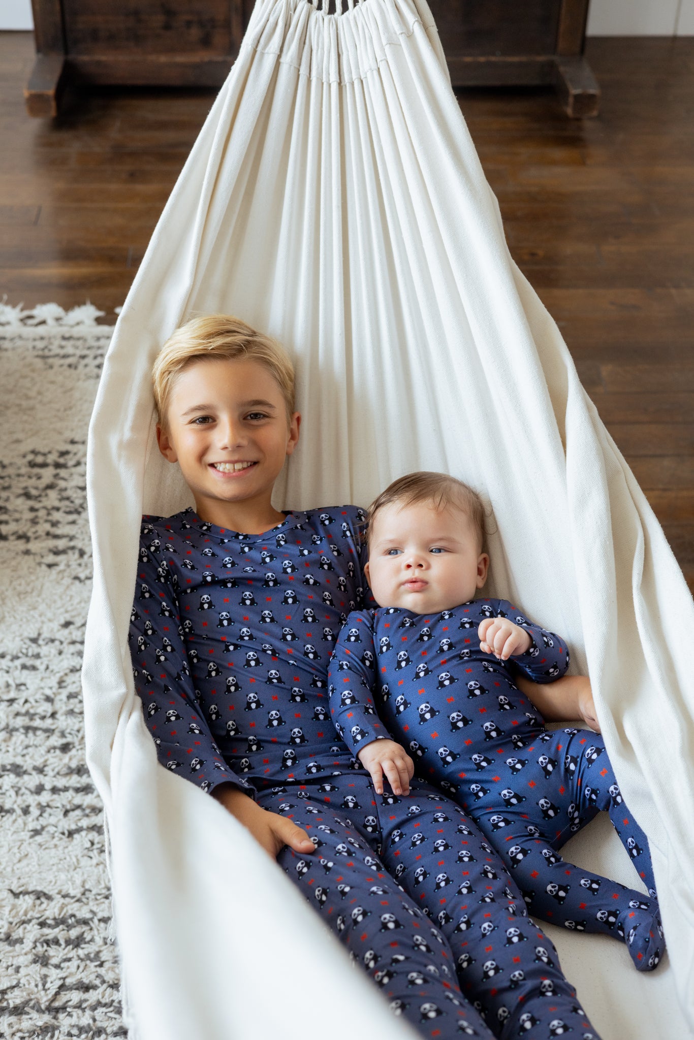 Bamboo Panda Pattern Loungewear Set
