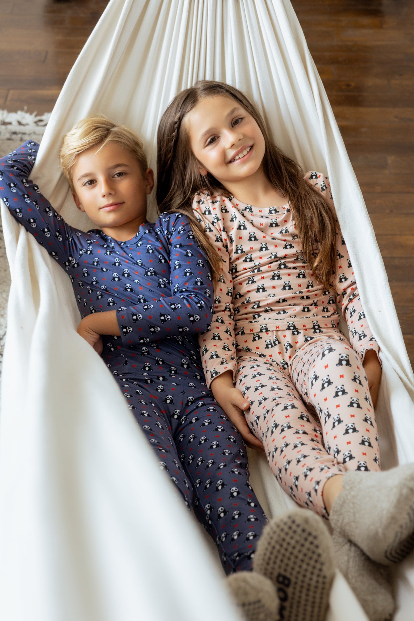 Bamboo Panda Pattern Loungewear Set