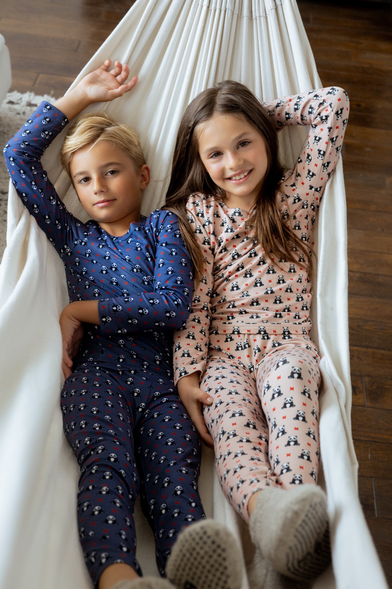 Bamboo Panda Pattern Loungewear Set