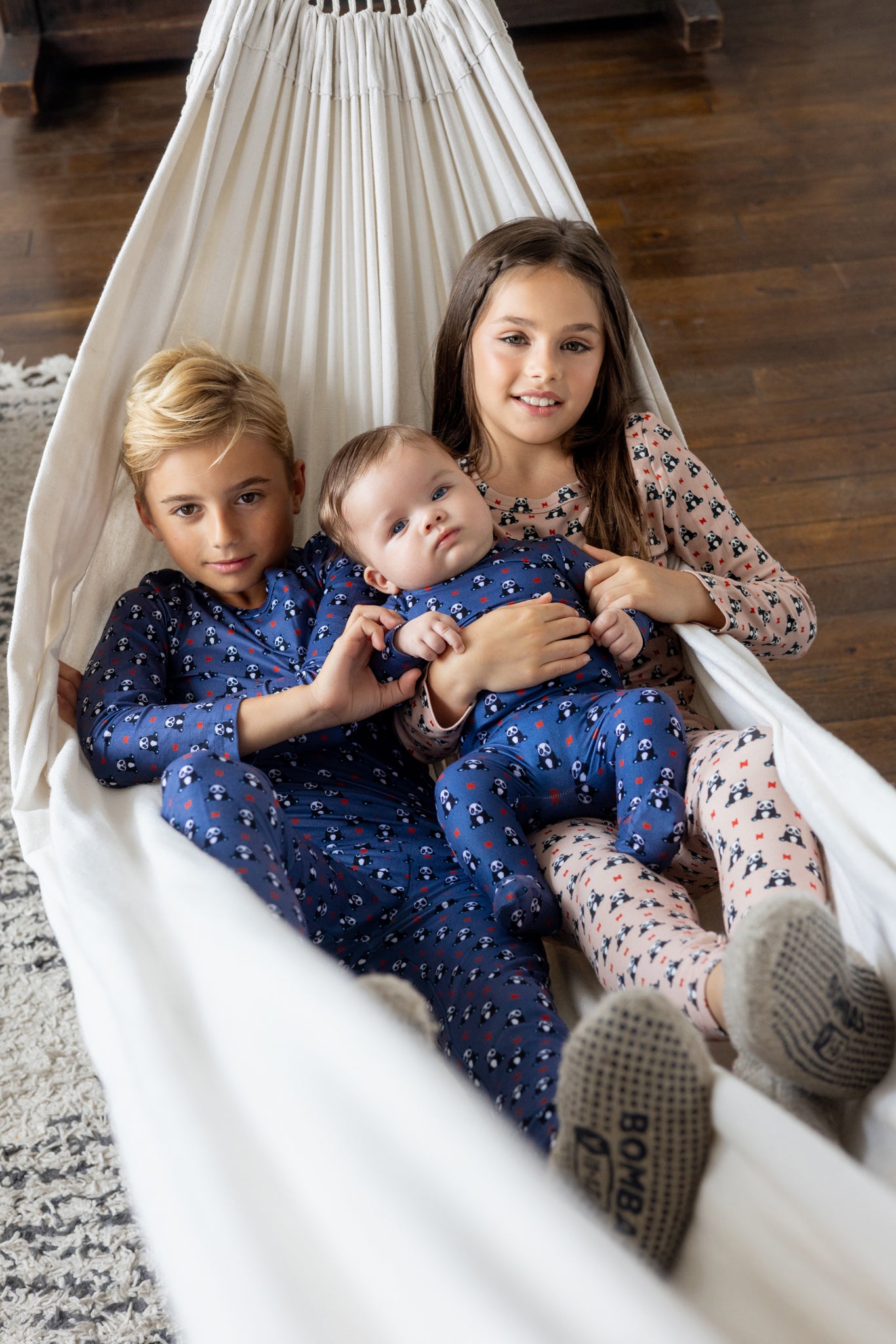Bamboo Panda Pattern Loungewear Set
