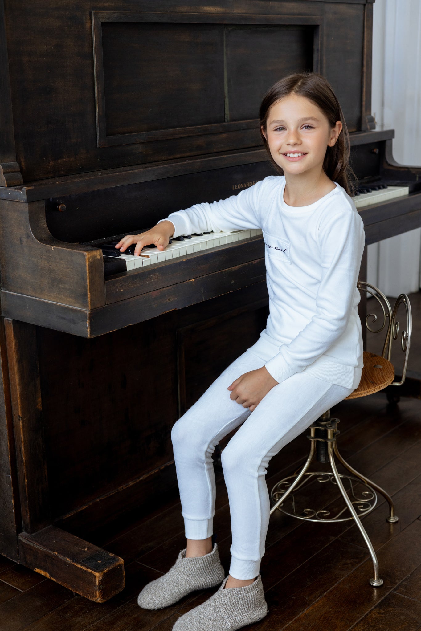 Velour Patch Loungewear set