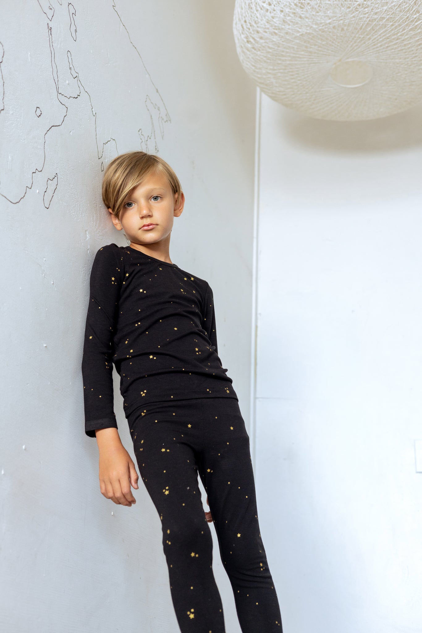 Bamboo Star Print Loungewear Set