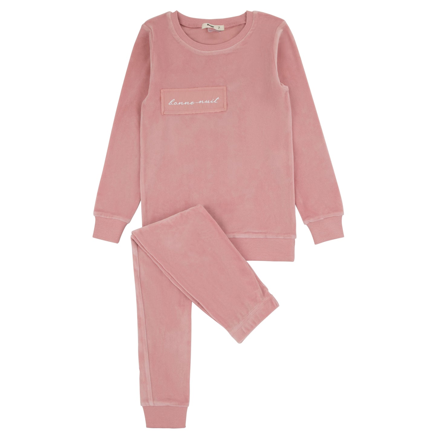 Velour Patch Loungewear Set