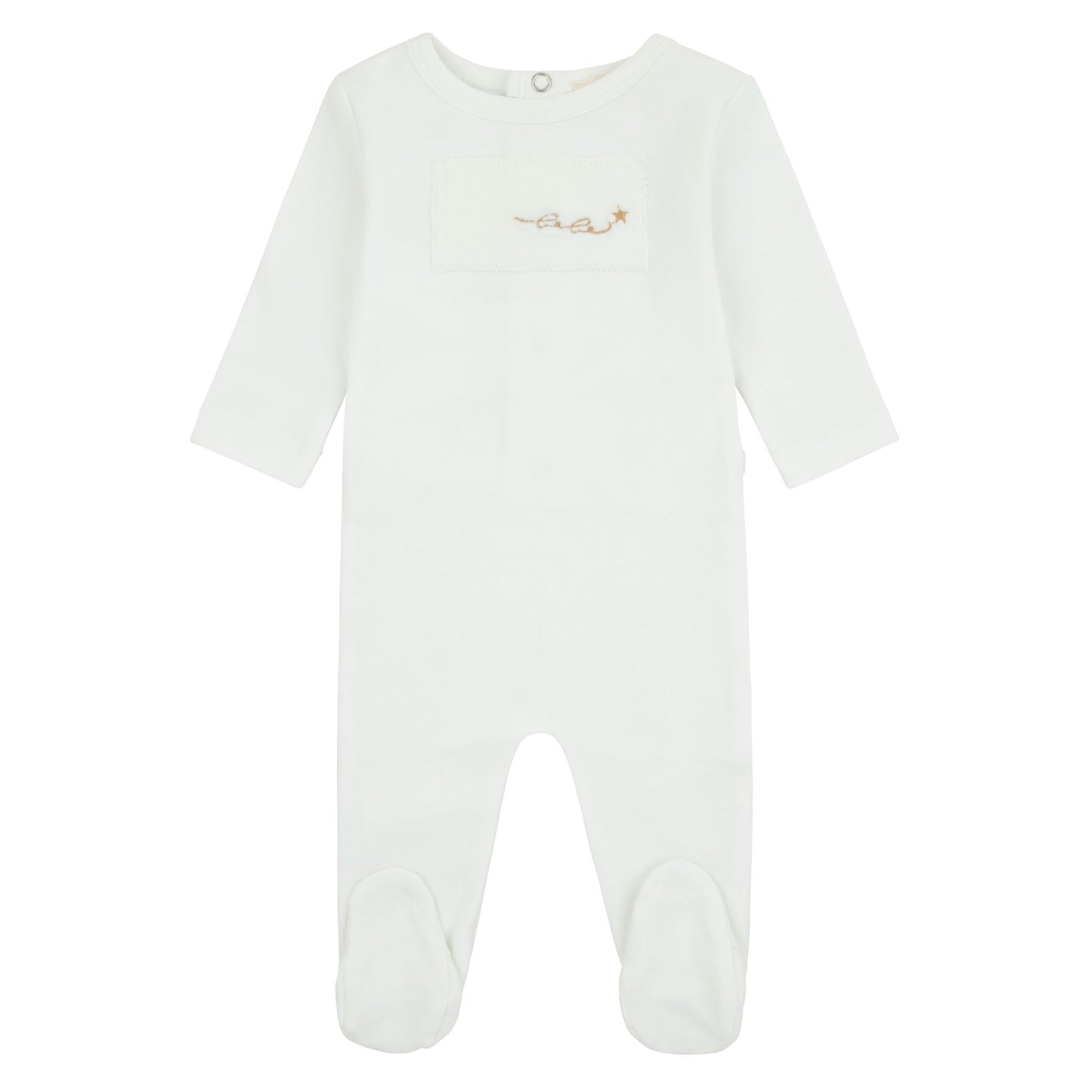 Layette Patch Footie