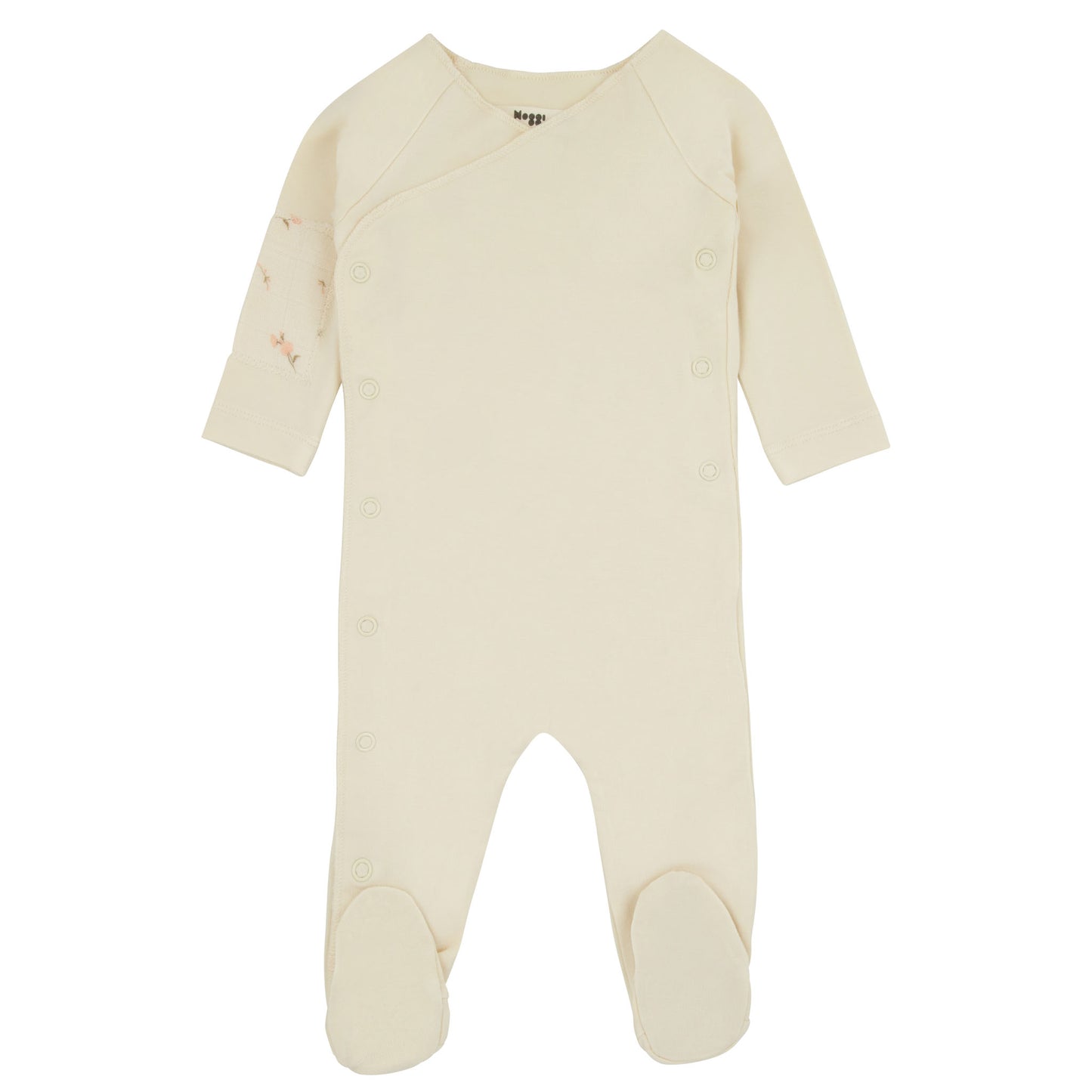 Bamboo Floral Patch Footie