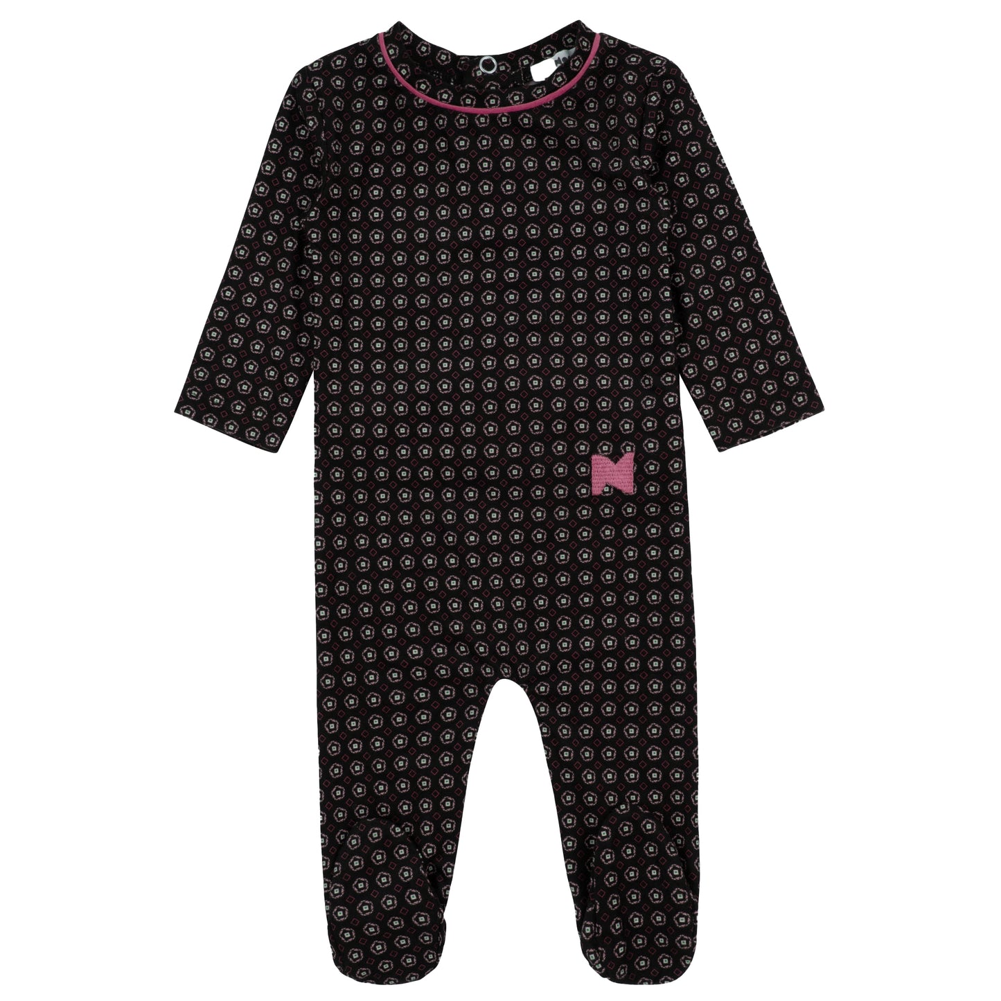 Bamboo Pattern Footie