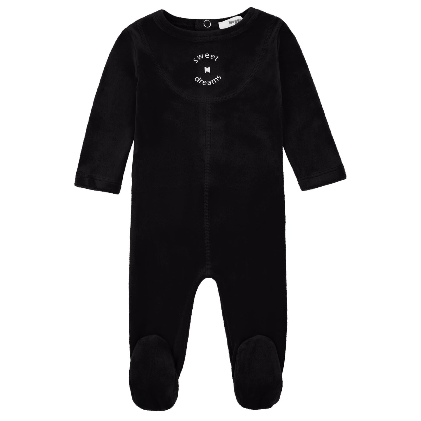 Velour Sweet Seams Footie