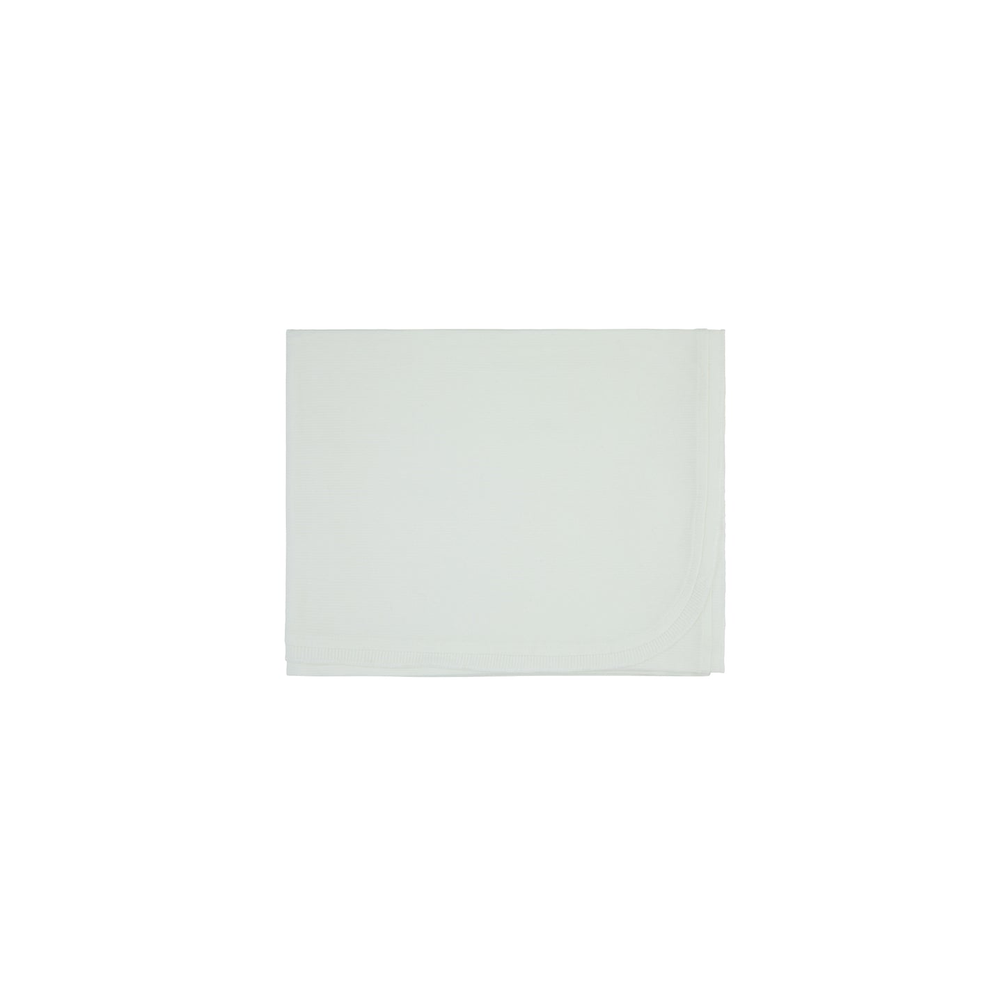 Bamboo Ribbed Blanket-Ivory