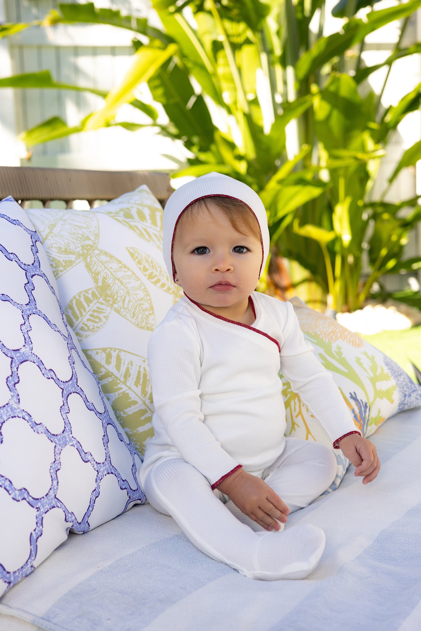 Bamboo Ribbed Blanket-Dusty Pink