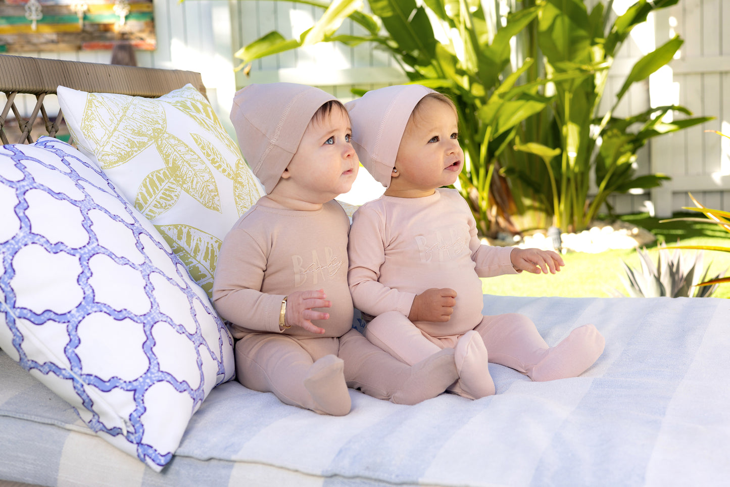 Girls Baby Print/Embroidered Footie