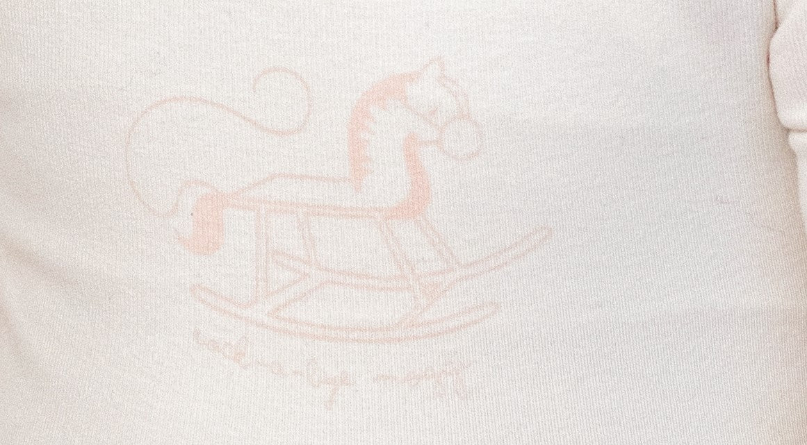 Rocking Horse Footie And Beanie, Girls