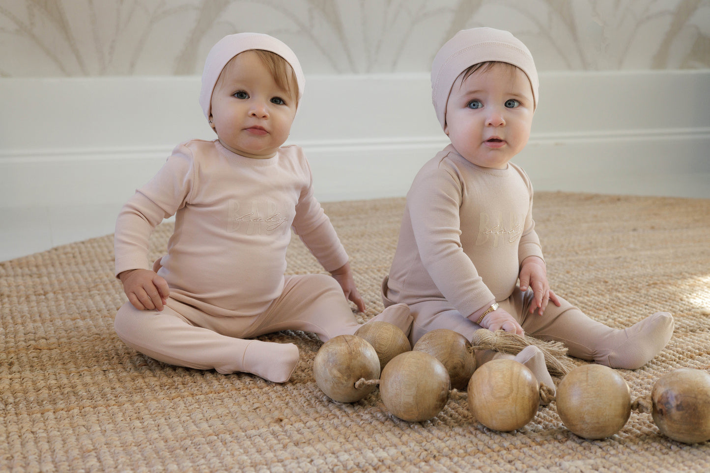 Girls Baby Print/Embroidered Footie