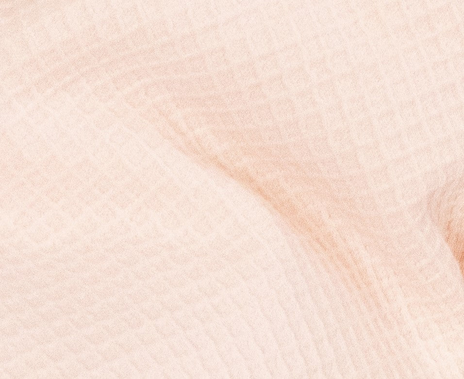 Lil Love Embroidered Waffle Blanket, Pink