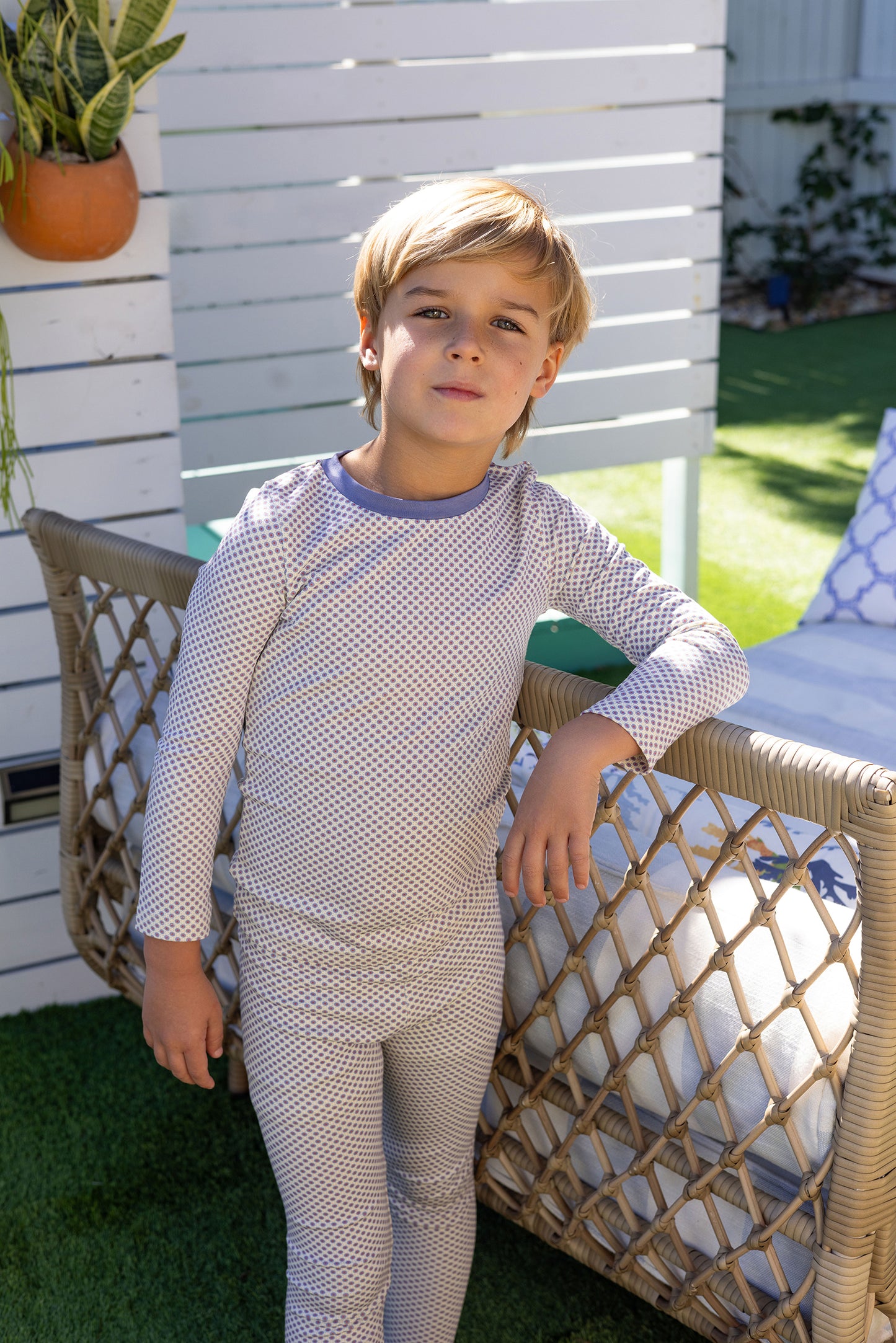 Bamboo Printed Loungewear Set