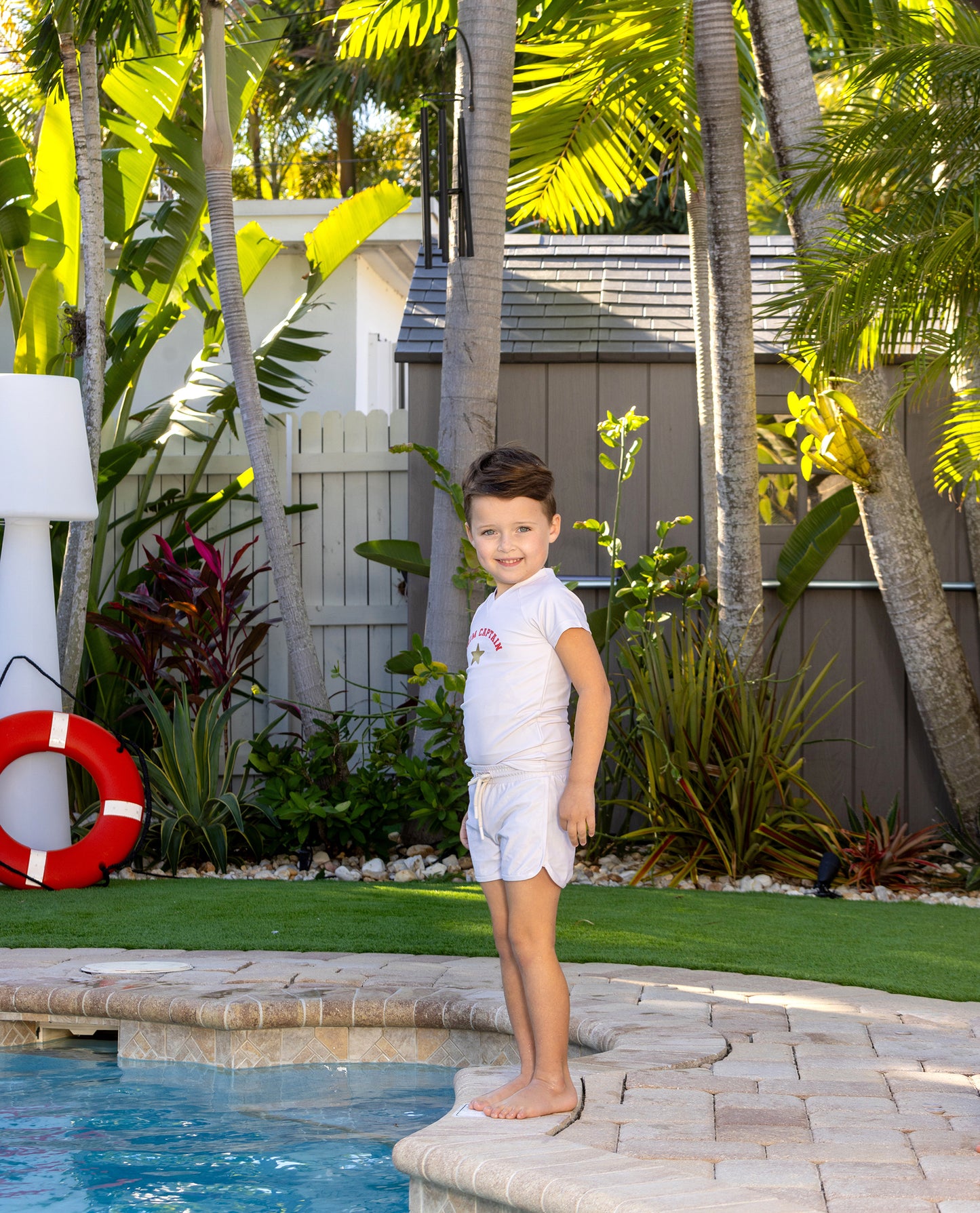 Graphic Swim Pants