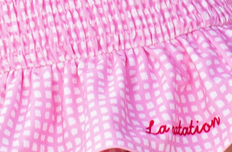 Gingham Bathing Suit