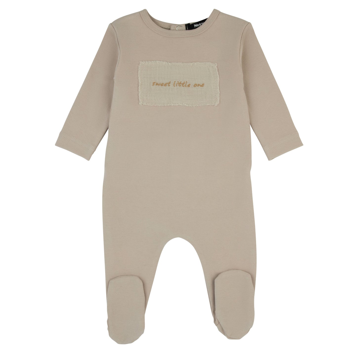 Boys Muslin Patch Footie