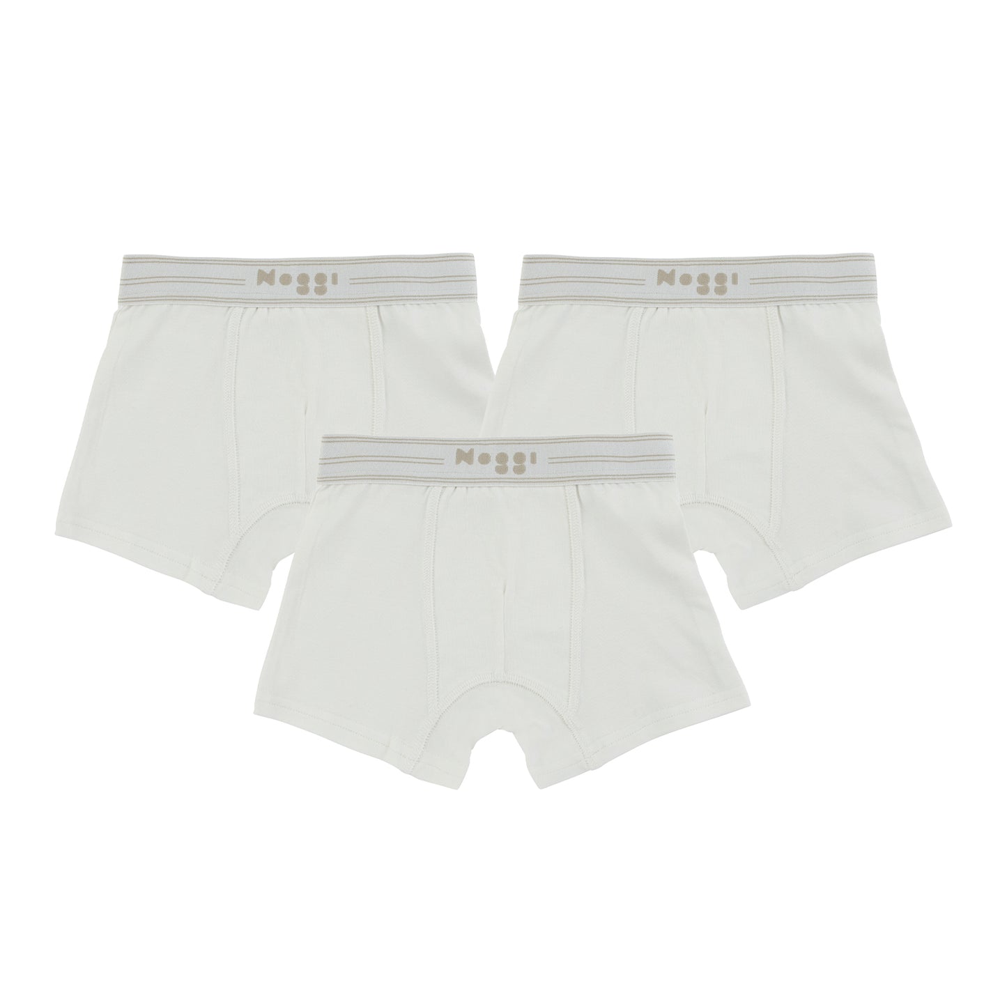 Logo Band White, Boy (3 Boxers)