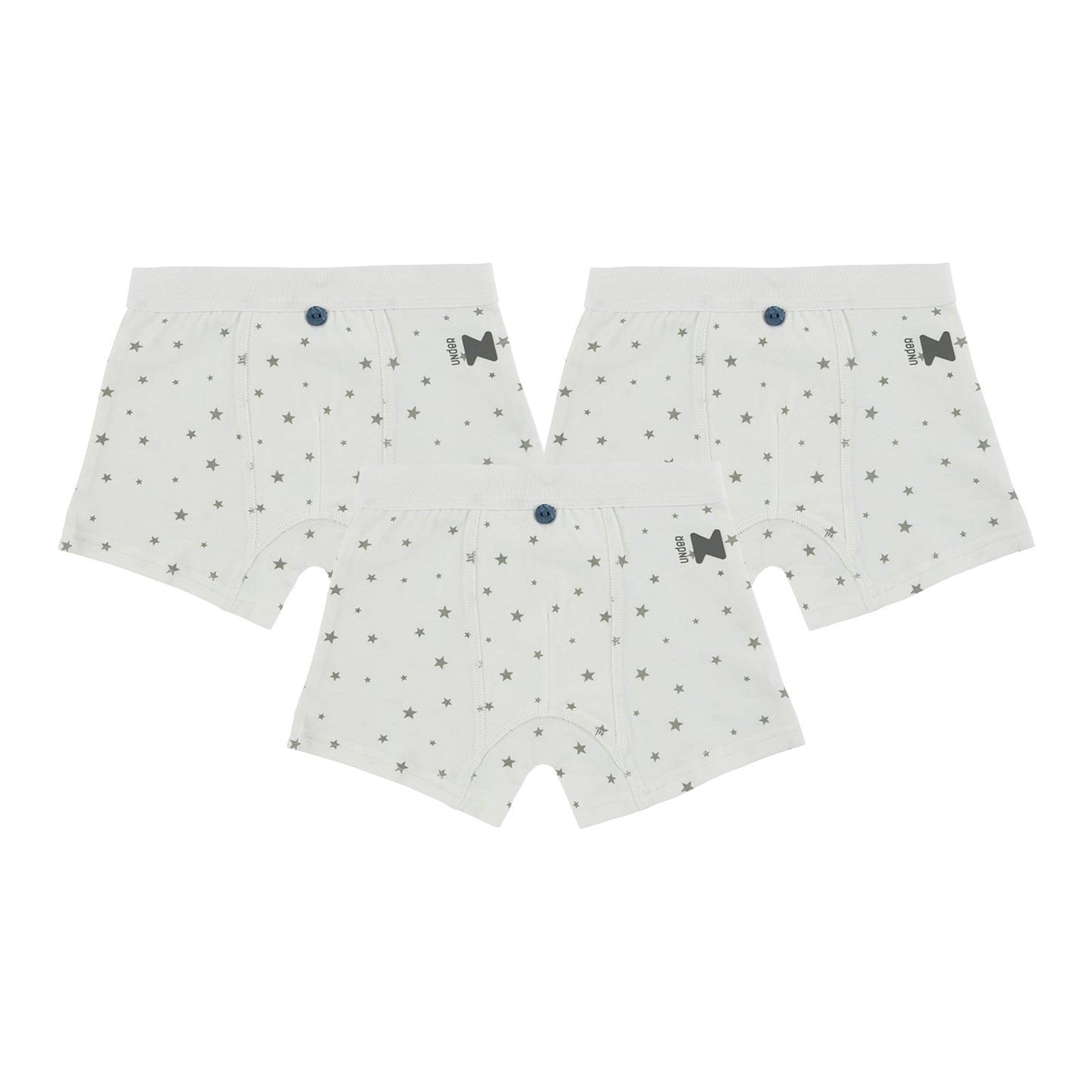 Button Collection, Boy (3 Boxers)