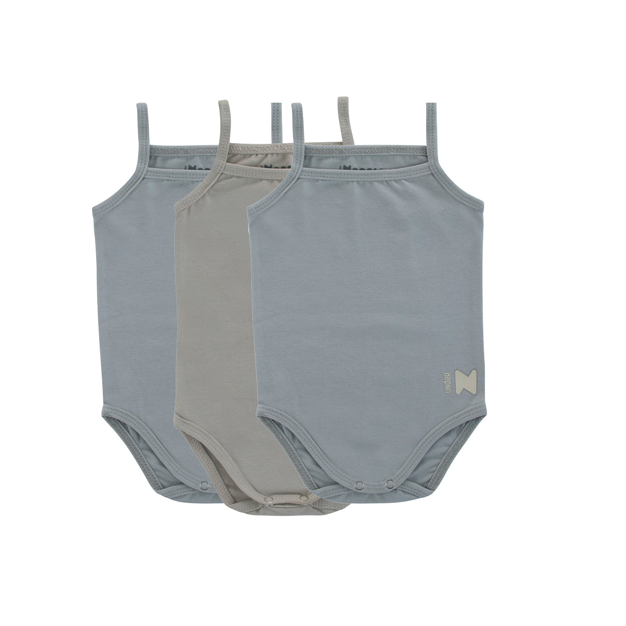 Basic Blue + Taupe (Three Pack)