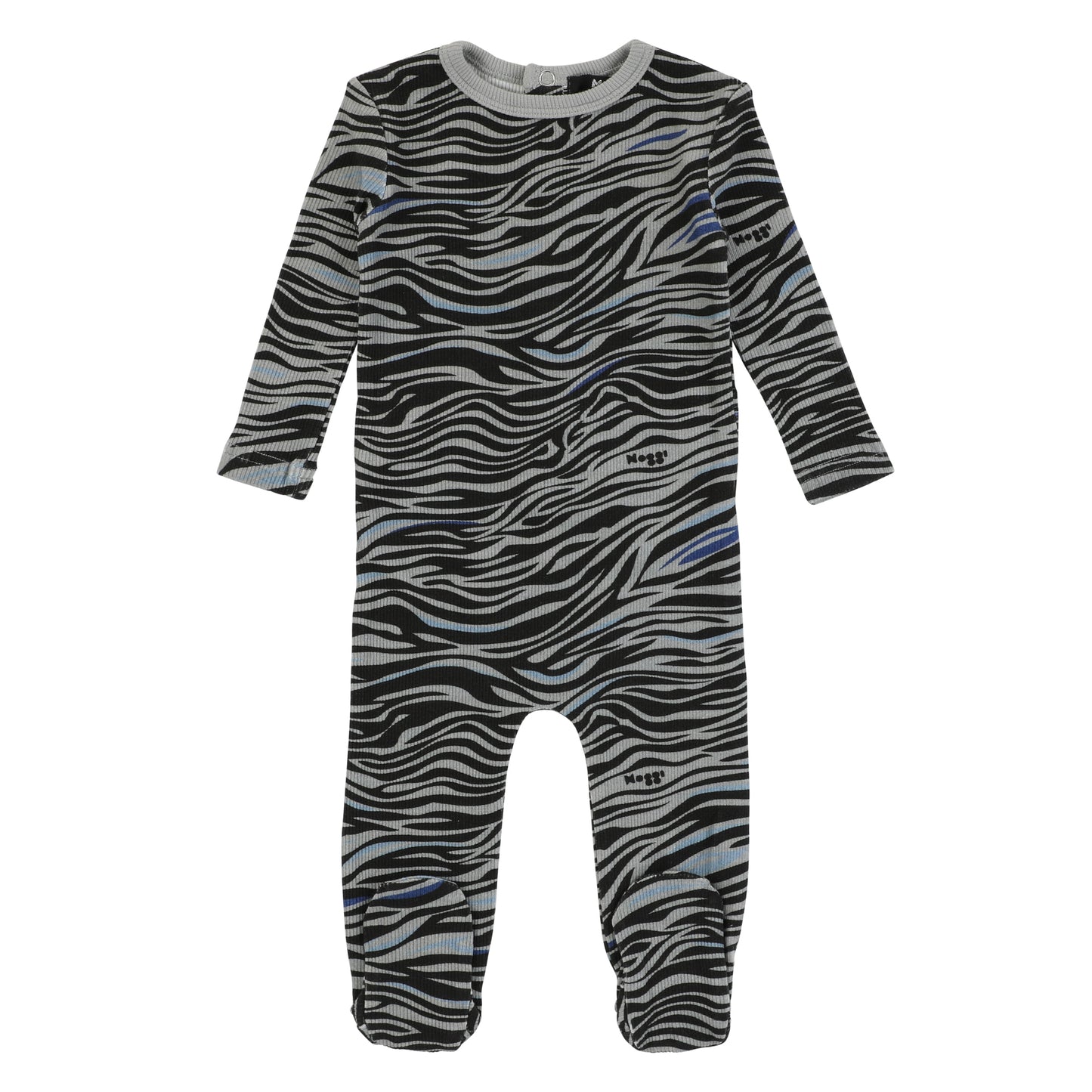 Zebra Print Footie, Boy