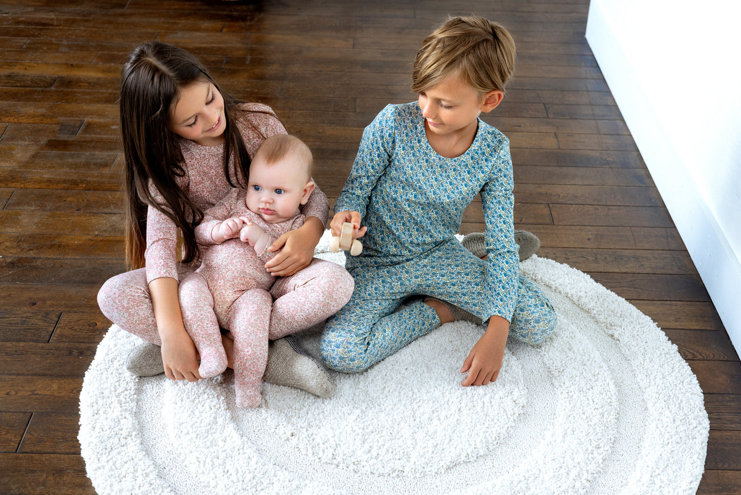 Bamboo Floral Print Loungewear Set