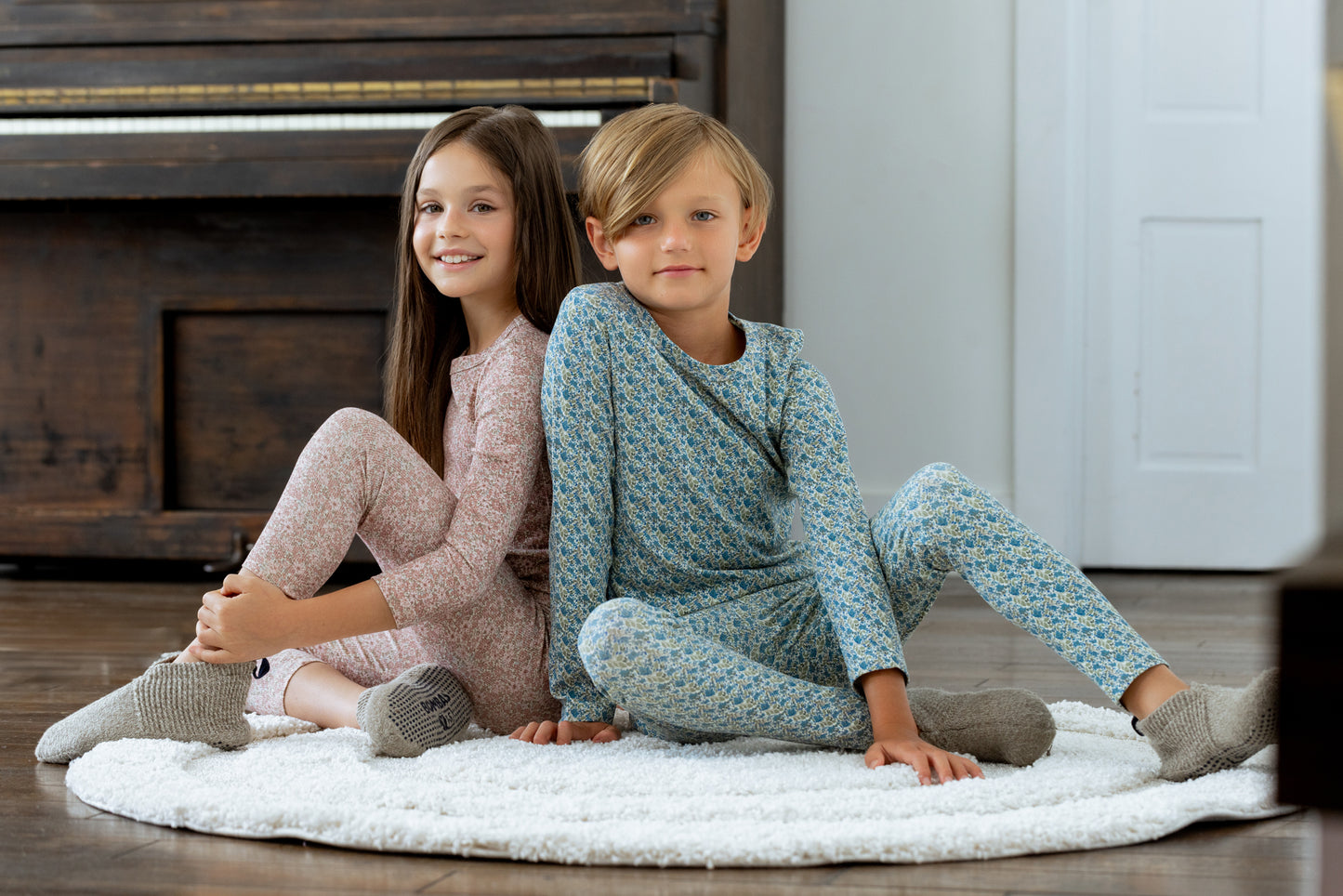 Bamboo Floral Print Loungewear Set
