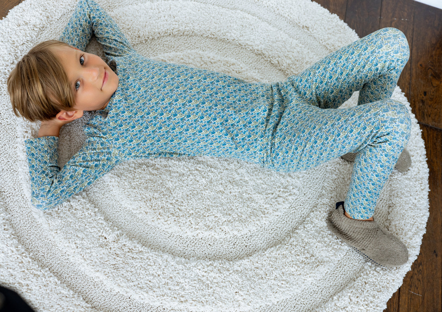 Bamboo Floral Print Loungewear Set