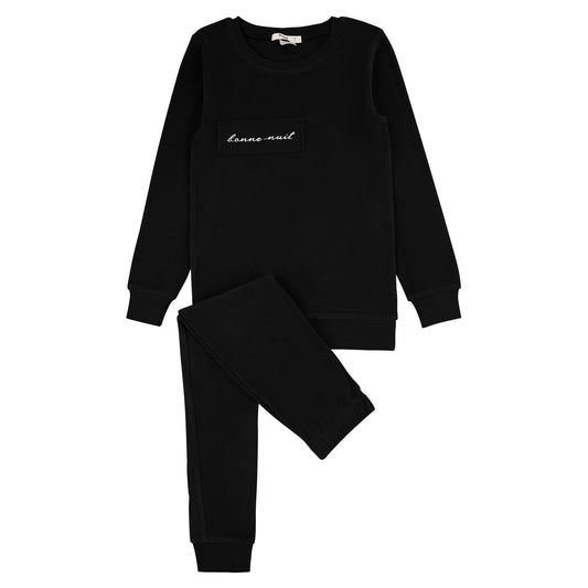 Velour Patch Loungewear set