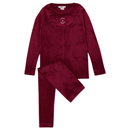 Velour Sweet Seams Loungewear Set