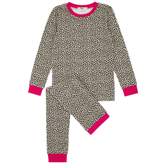 Bamboo Leopard Print Loungewear Set