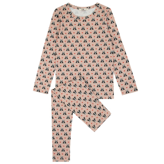 Bamboo Panda Pattern Loungewear Set