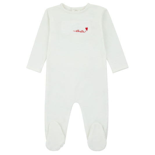 Layette Patch Footie