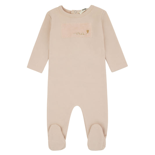 Layette Patch Footie