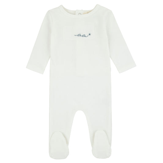 Layette Patch Footie