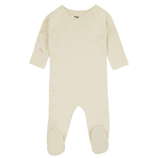 Bamboo Floral Patch Footie