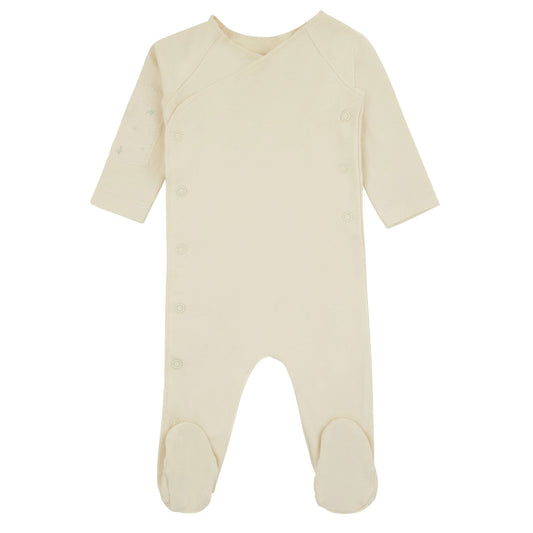 Bamboo Floral Patch Footie