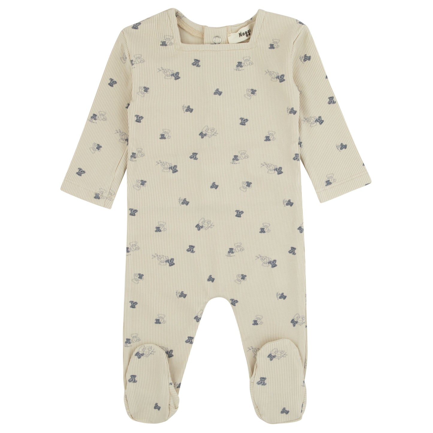 Bamboo Teddy Printed Footie