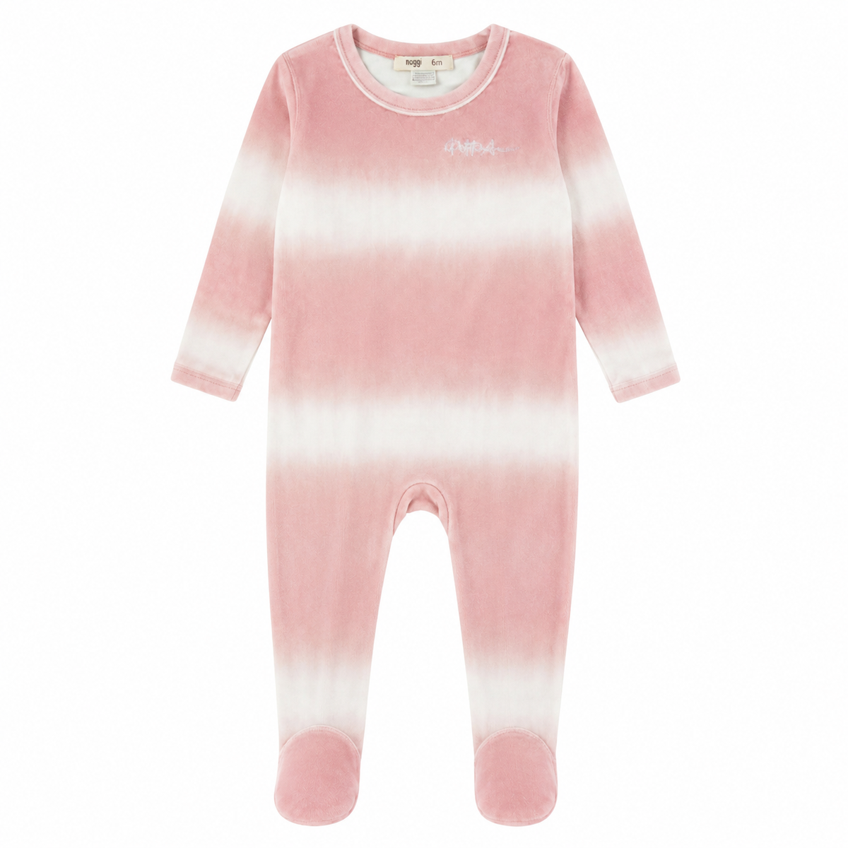 Velour Ombre Footie