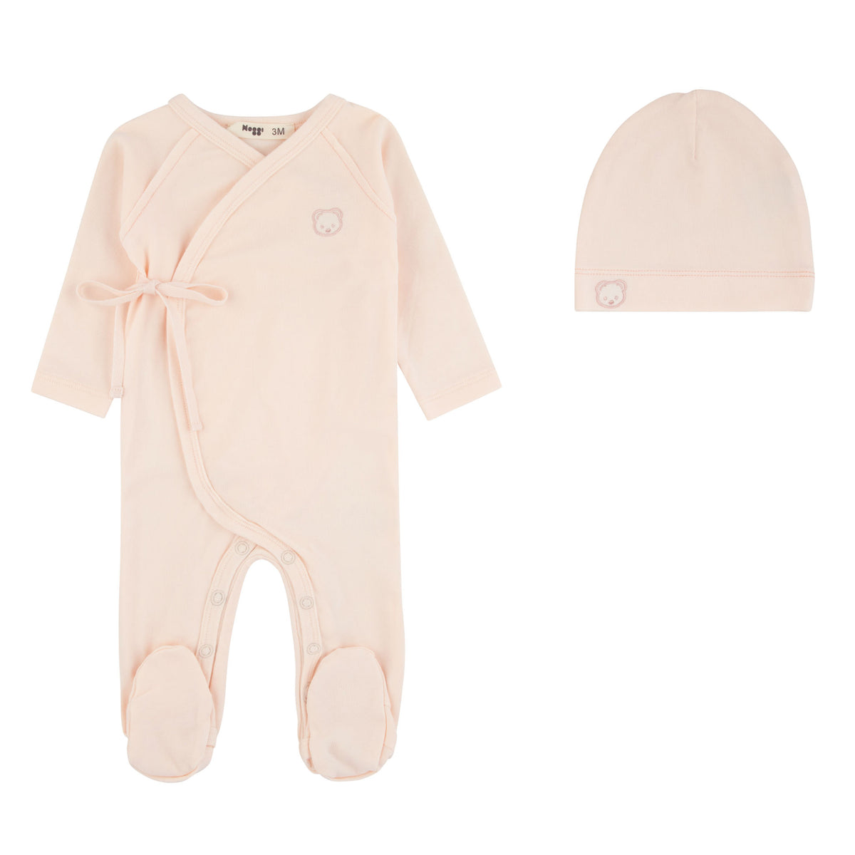 Teddy Wrap Footie And Beanie