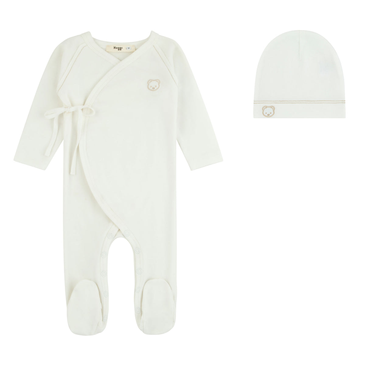Teddy Wrap Footie And Beanie