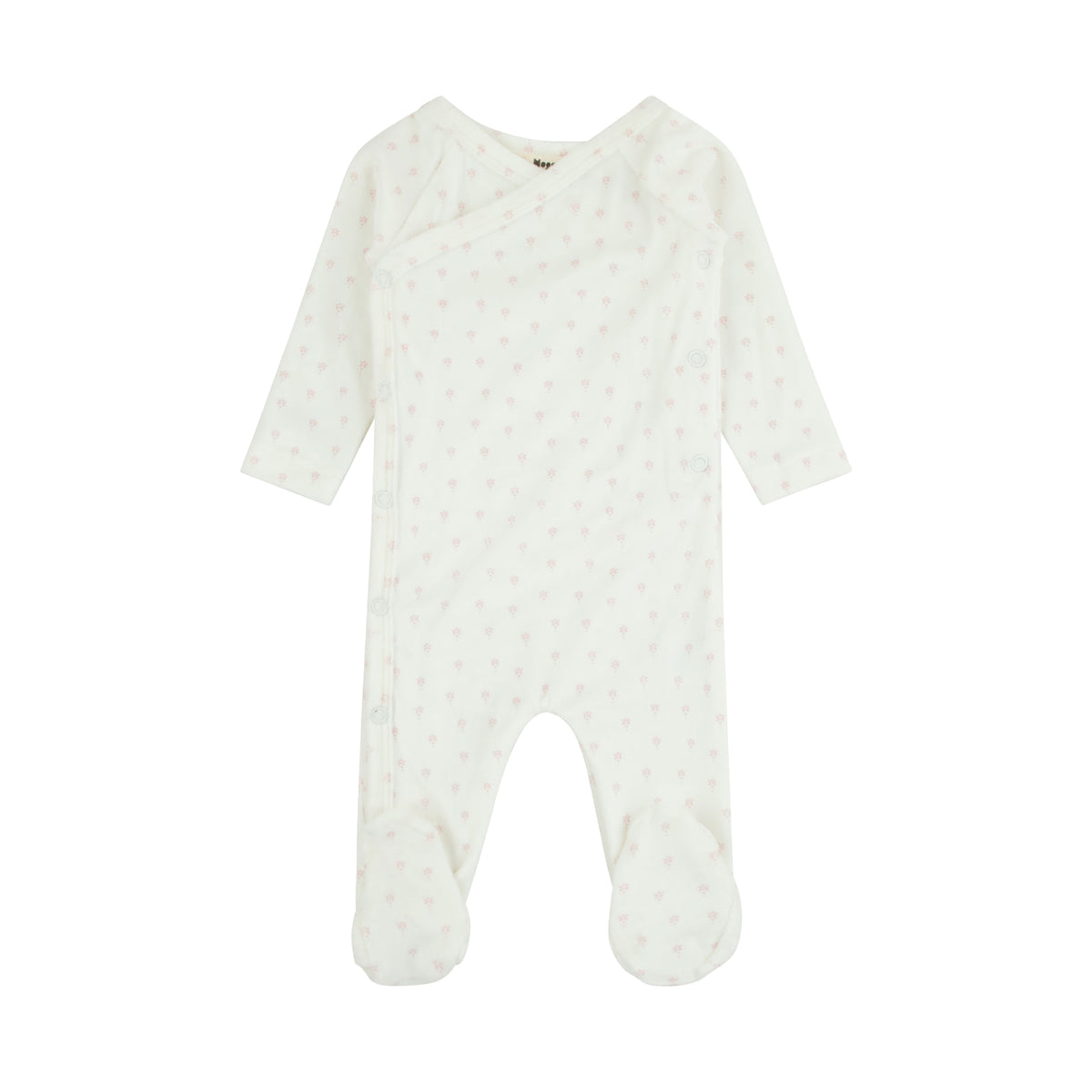 Velour Printed Footie
