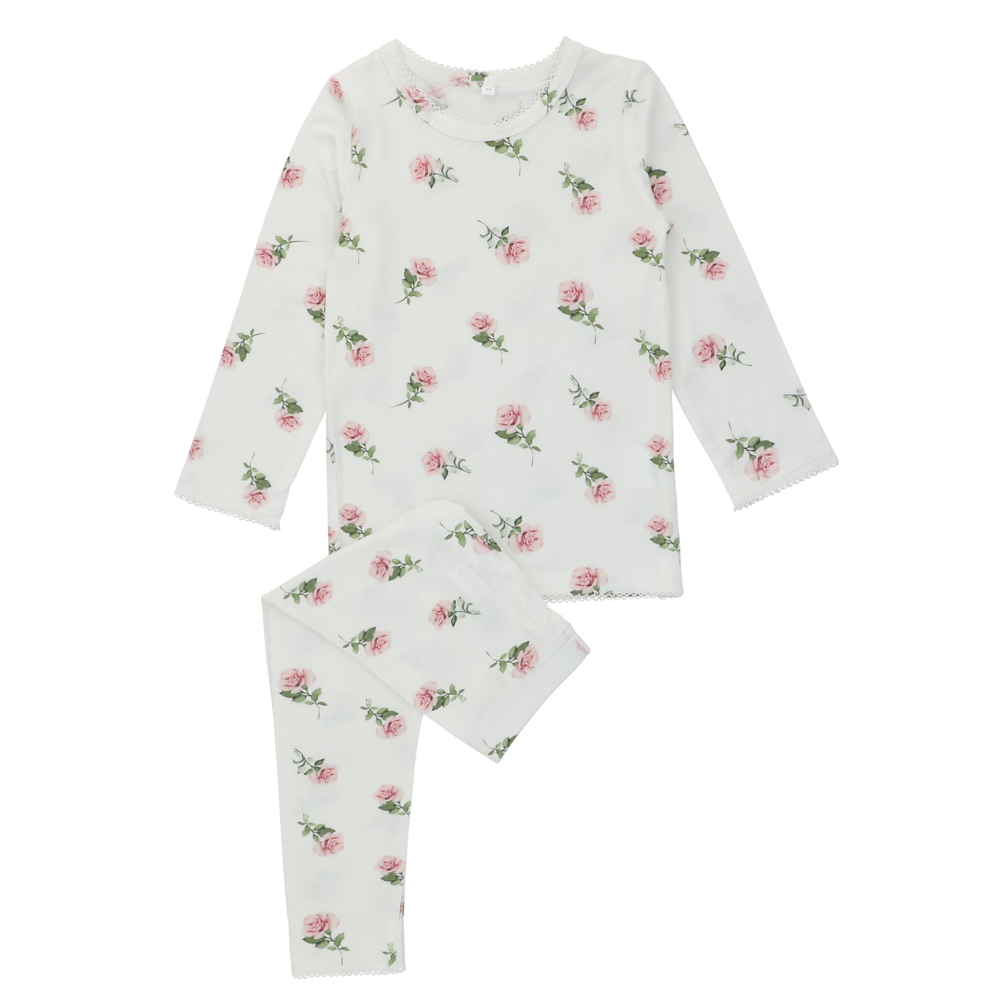 Bamboo Floral loungewear set, Girl