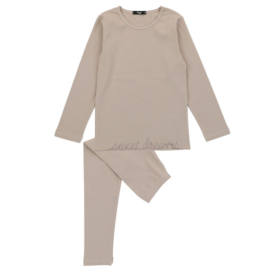 Sweet Dreams Loungewear Set, Tan