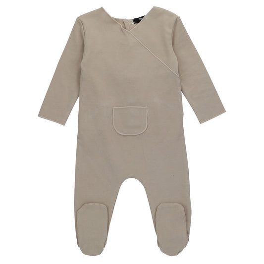 Pocket Wrap Footie, Tan