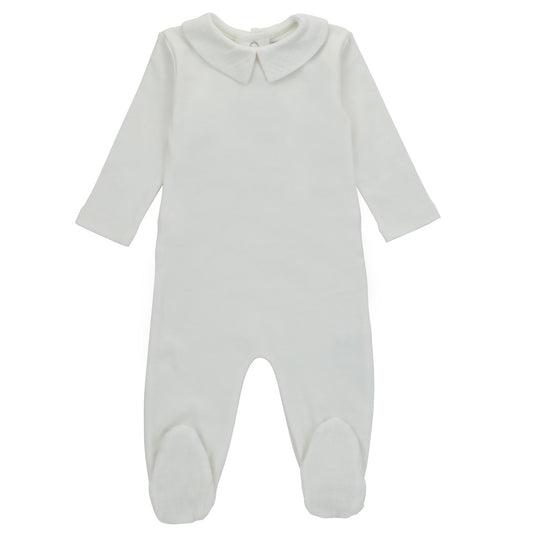 Muslin Accents Footie, Boy