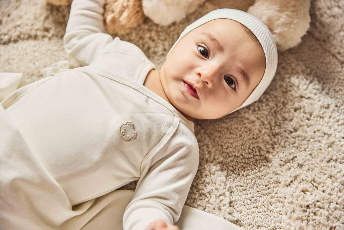 Teddy Wrap Footie And Beanie