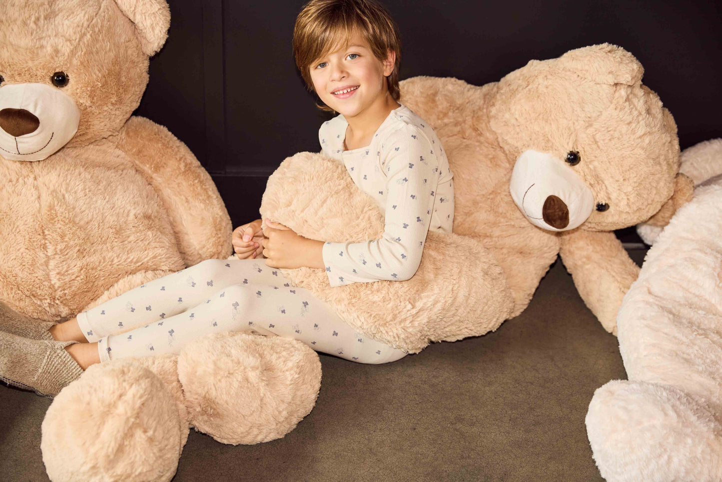 Bamboo Teddy Printed Loungewear Set